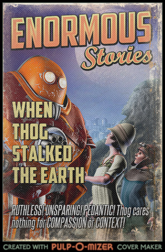 Thog's pulp cover